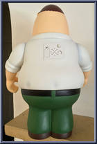 Peter (Deluxe Talking) from Family Guy - Deluxe Talking manufactured by Mezco [Loose]
