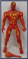 Human Torch from Fantastic Four - 10" Deluxe Edition manufactured by Toy Biz [Loose]