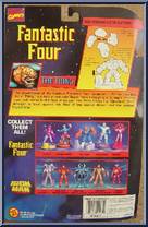 Thing (Rock Breaking Action Platform) from Fantastic Four - Series 4 manufactured by Toy Biz [Back]