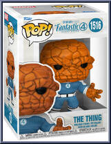 Invisible Woman & Franklin from Fantastic Four: First Steps - Pop! Vinyl Figures manufactured by Funko [Front]