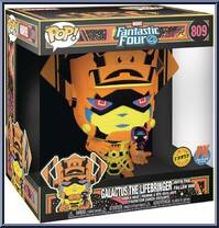 Galactus with Silver Surfer (Orange) (Chase) (10" Scale) from Fantastic Four - Pop! Vinyl Figures manufactured by Funko [Front]