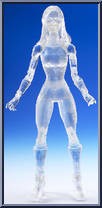 Invisible Woman from Fantastic Four - Movie - Deluxe Figures manufactured by Toy Biz [Loose]