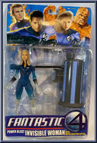 Invisible Woman (Power Blast) from Fantastic Four - Movie - Series 3 manufactured by Toy Biz [Front]