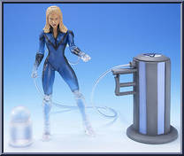 Invisible Woman (Power Blast) from Fantastic Four - Movie - Series 3 manufactured by Toy Biz [Loose]
