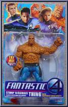 Thing (Stomp 'N Clober) from Fantastic Four - Movie - Series 1 manufactured by Toy Biz [Front]