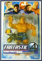 Thing (Combo Punch) from Fantastic Four - Movie - Series 6 manufactured by Toy Biz [Front]
