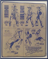 War Dance from Fighting Furies - Action Packs manufactured by Matchbox [Back]