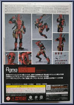 Deadpool from Figma - Deadpool manufactured by Max Factory [Back]