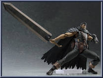 Guts (Black Swordsman Version Repaint Edition) from Figma - Berserk manufactured by Max Factory [Loose]