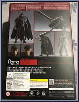 Guts (Black Swordsman Version Repaint Edition) from Figma - Berserk manufactured by Max Factory [Back]