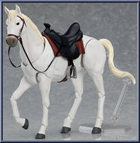 Horse (White) from Figma - Animals manufactured by Max Factory [Loose]