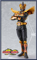 Kamen Rider Wrath from Figma - Kamen Rider: Dragon Knight manufactured by Max Factory [Loose]