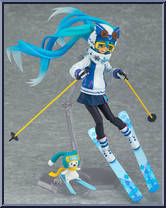 Snow Miku (Snow Owl Version) from Figma - Character Vocal Series 01: Hatsune Miku manufactured by Max Factory [Loose]