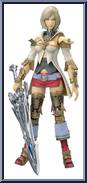 Ashe from Final Fantasy XII - Basic Series manufactured by Play Arts [Loose]