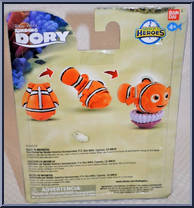 Nemo from Finding Dory - Hatch'n Heroes manufactured by Bandai [Back]