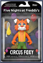 Circus Foxy from Five Nights at Freddy's - Action Figures manufactured by Funko [Front]