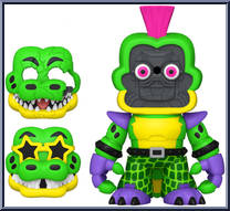 Montgomery Gator with Dressing Room from Five Nights at Freddy's - Snaps! manufactured by Funko [Loose]