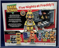 Backstage from Five Nights at Freddy's - Construction Sets manufactured by McFarlane [Back]