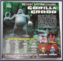 Gorilla Grodd from Flash Rogues Gallery - Deluxe Figures manufactured by DC Direct [Back]