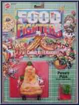 Private Pizza from Food Fighters - Kitchen Commandos manufactured by Mattel [Front]