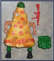 Private Pizza from Food Fighters - Kitchen Commandos manufactured by Mattel [Loose]