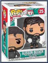 Alisson Becker (Liverpool) from Football - European - Pop! Vinyl Figures manufactured by Funko [Front]