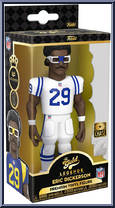 Eric Dickerson (White Jersey) (Rams) from Football - Vinyl Gold - 5" Scale manufactured by Funko [Front]