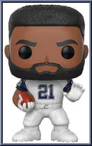 Ezekiel Elliott (Color Rush / White) Action Figure