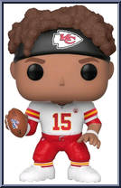Patrick Mahomes II (White Jersey) (Chiefs) from Football - Pop! Vinyl Figures manufactured by Funko [Loose]