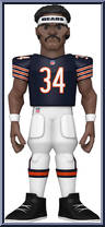 Walter Payton (Blue Jersey) (Bears) from Football - Vinyl Gold - 5" Scale manufactured by Funko [Loose]