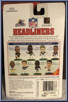 Bruce Smith from Football Headliners - 1996 Season manufactured by Corinthian [Back]