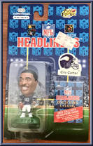 Cris Carter from Football Headliners - 1996 Season manufactured by Corinthian [Front]
