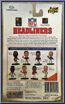 Drew Bledsoe from Football Headliners - 1996 Season manufactured by Corinthian [Back]