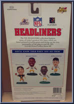 Green Bay Packers Super Bowl Champions from Football Headliners - 1996 Season manufactured by Corinthian [Back]