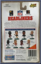 Kevin Greene from Football Headliners - 1996 Season manufactured by Corinthian [Back]