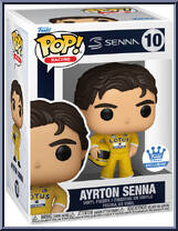 Ayrton Senna (Lotus Racing Suit) from Formula One - Pop! Vinyl Figures manufactured by Funko [Front]
