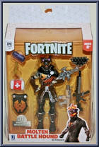 Molten Battle Hound from Fortnite - Legendary Series manufactured by Jazwares [Front]