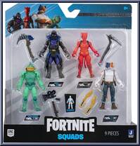 Squad 4-Pack #2 from Fortnite - Legendary Micro Series manufactured by Jazwares [Front]