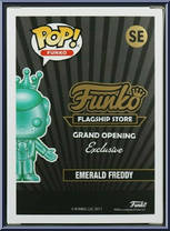 Emerald Freddy from Funko - Pop! Vinyl Figures manufactured by Funko [Back]