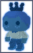 Freddy Funko (8-Bit / Blue Glow) Action Figure