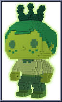 Freddy Funko (8-Bit / Green Glow) Action Figure