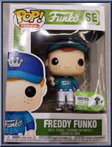 Freddy Funko (Baseball / Blue Shirt) from Funko - Pop! Vinyl Figures manufactured by Funko [Front]