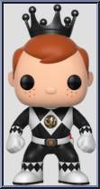 Freddy Funko (Black Ranger) Action Figure