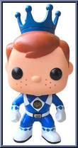 Freddy Funko (Blue Ranger) Action Figure