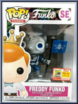 Freddy Funko (Blue Robot) from Funko - Pop! Vinyl Figures manufactured by Funko [Front]