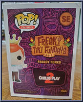 Freddy Funko (Chucky) from Funko - Pop! Vinyl Figures manufactured by Funko [Back]