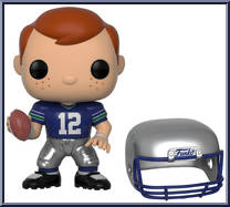 Freddy Funko (Football #12) from Funko - Pop! Vinyl Figures manufactured by Funko [Loose]