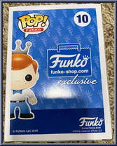 Freddy Funko (Glows in the Dark) from Funko - Pop! Vinyl Figures manufactured by Funko [Back]