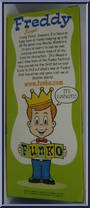 Freddy Funko (Green) from Funko - Wacky Wobblers manufactured by Funko [Back]