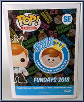 Freddy Funko (Red Cuphead Devil) from Funko - Pop! Vinyl Figures manufactured by Funko [Back]